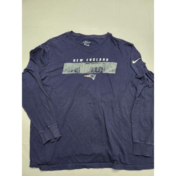 Nike Other - New England Patriots Shirt Mens 3XL Blue NFL Football Nike Long Sleeve Tee